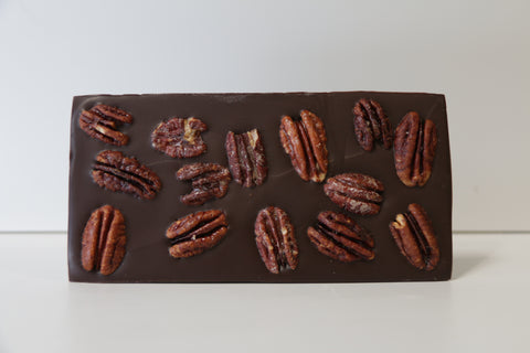 Dark Chocolate Bar with Pecan