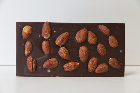 Dark Chocolate Bar with Almonds